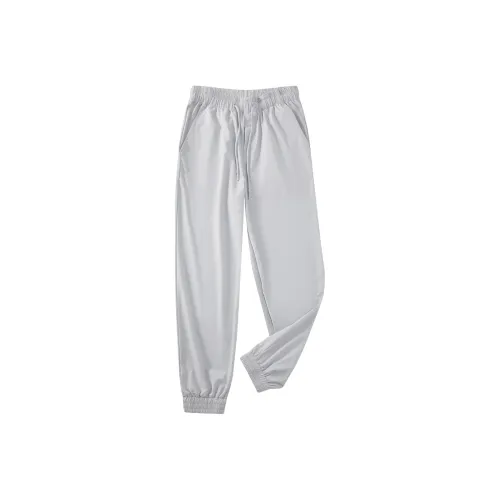 DKPD Casual Pants Unisex Light Gray