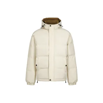 YearnObtainRainbow Puffer Jacket Unisex Ecru