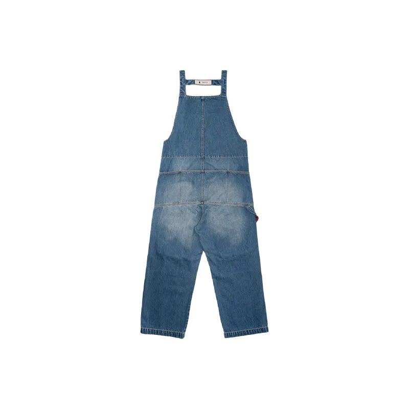 AlphaStyle Overalls Unisex Sky Blue-1
