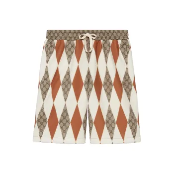 GUCCI Casual Shorts Men Brown