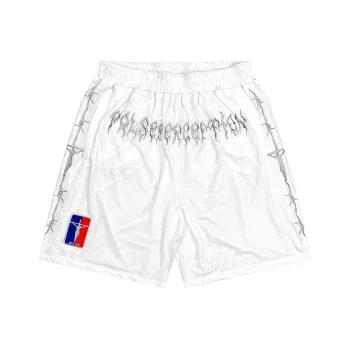 False Perception SS22 Shorts Unisex White