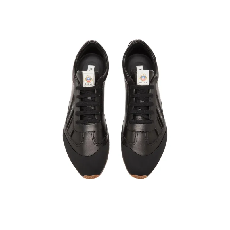 BALLY Quarry Low Top Casual Shoes Men's Black-4