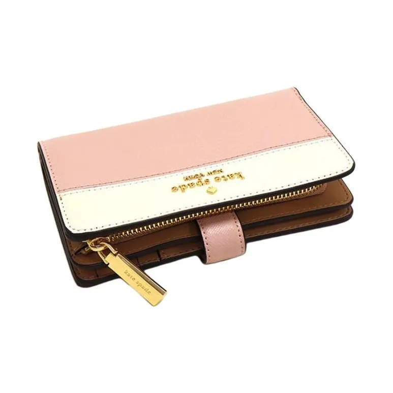 Kate Spade Leather Wallet Medium Size Women's Rose Smoke-7
