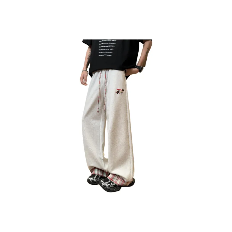 RASHOMONG Casual Pants Unisex-5