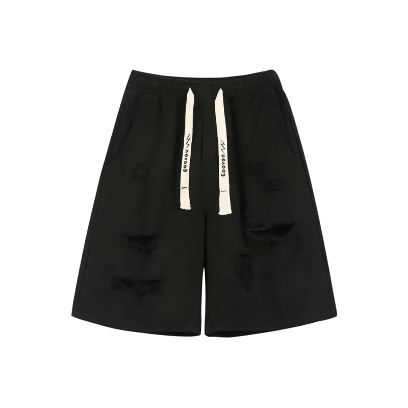 EOOVEN Denim Shorts Unisex-0