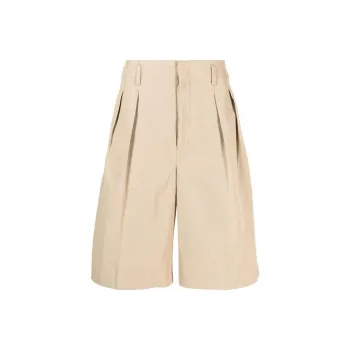 Lemaire Casual Shorts Men Khaki