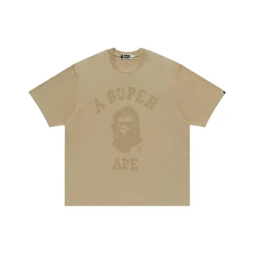 A BATHING APE X KidSuper Garment Dye College Logo Tee