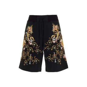 VERSACE SS23 Casual Shorts Men's Black