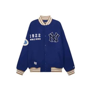 New Era x MLB New York Yankees FW24 Puffer Jacket Unisex Navy Blue