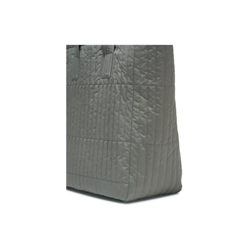 Nice Rice Polyester Shoulder Bag Medium Size Unisex Grey green/black/white-3