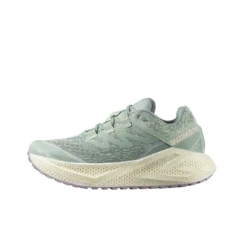 SALOMON AERO GLIDE 3 Anti Slip Wear Resistant Low Top Running Shoes Women's Green