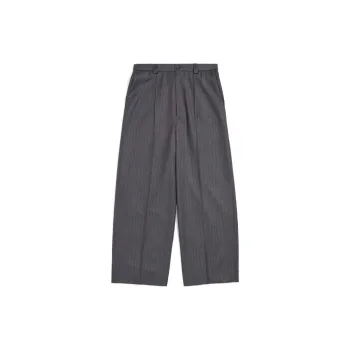 Balenciaga SS24 Casual Pants Loose Fit Unisex Gray