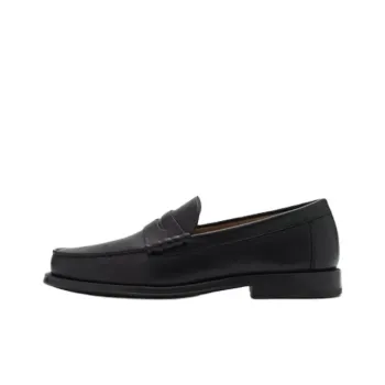 MANGO Loafers Men Black