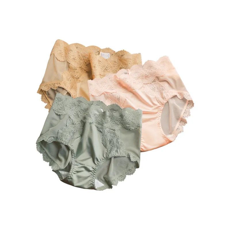 XIA.WA.ZHI.XIU Underpants Women's Shopping Bag 3 Pack-33