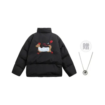 MANYSTON Puffer Jackets Unisex