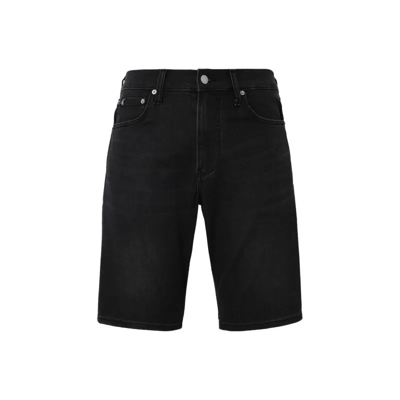 CALVIN KLEIN Denim Shorts Men's Black-0