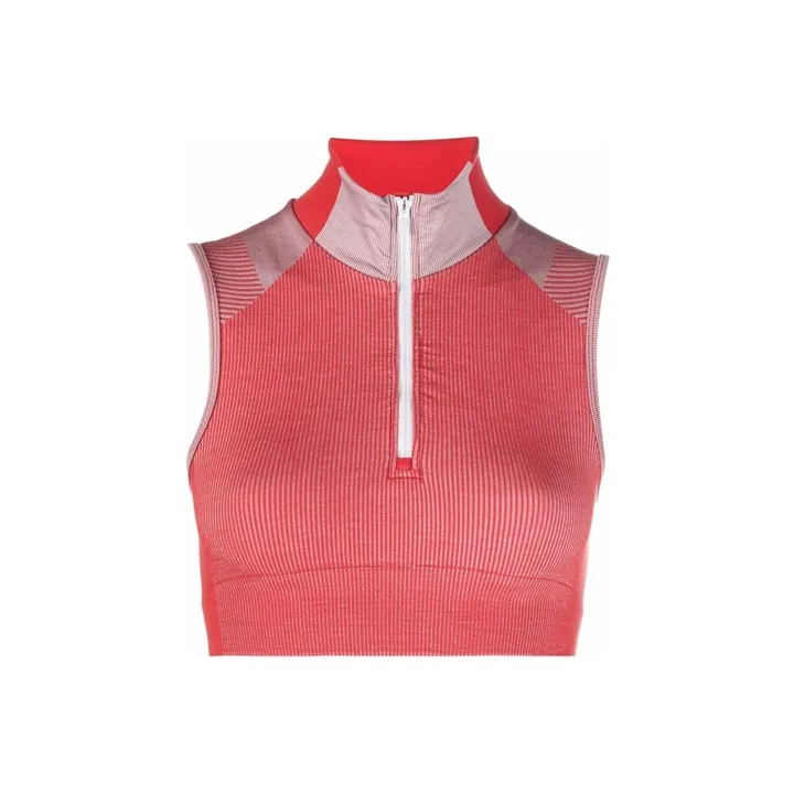 Y 3 Tank Tops Women's Red-0