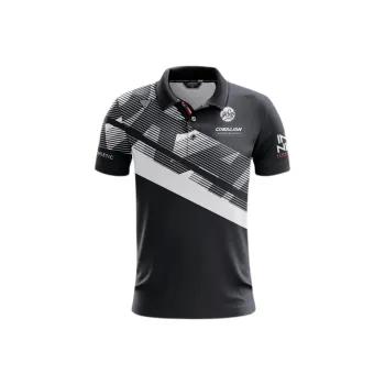 CORALIAN Polo Shirt Men's Black/White
