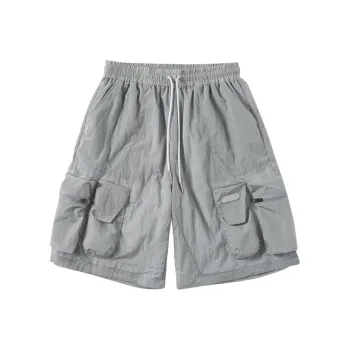 ENSHADOWER Loose Fit Shorts Unisex Gray