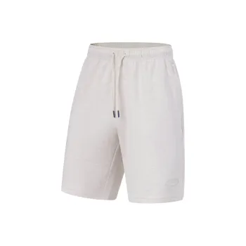 LiNing Fitness Series Casual Shorts Men's Heather Gray Tile Gray