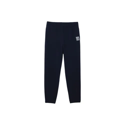 LACOSTE Slogan embroidered Elasticated Track Pants