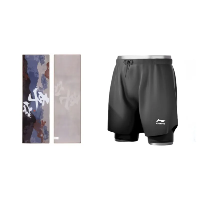 LiNing Swimming Shorts Men's Black-105