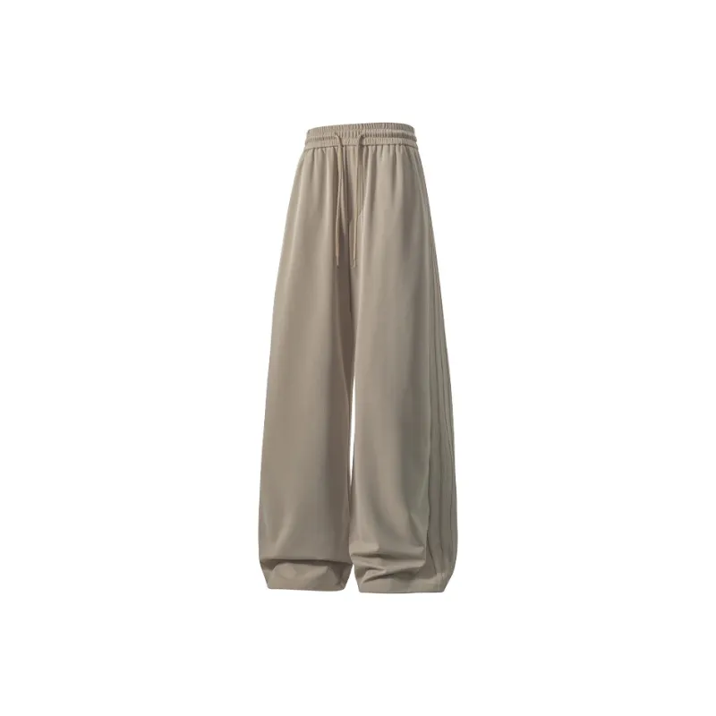 KIRHNE Casual Pants Unisex Black-10