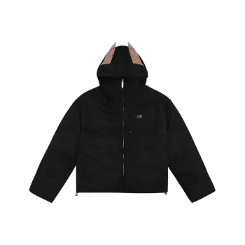 FDR Puffer Jackets Unisex Black
