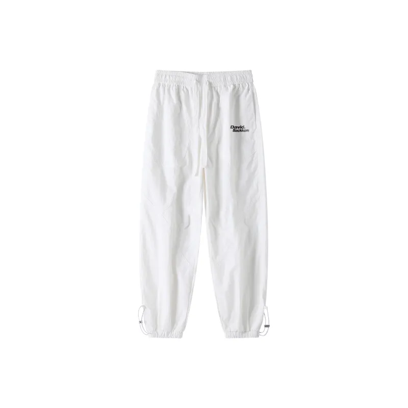 David Bakken Casual Pants Unisex Black-5