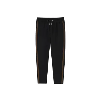 DAVID NAMAN Casual Pants Men Black