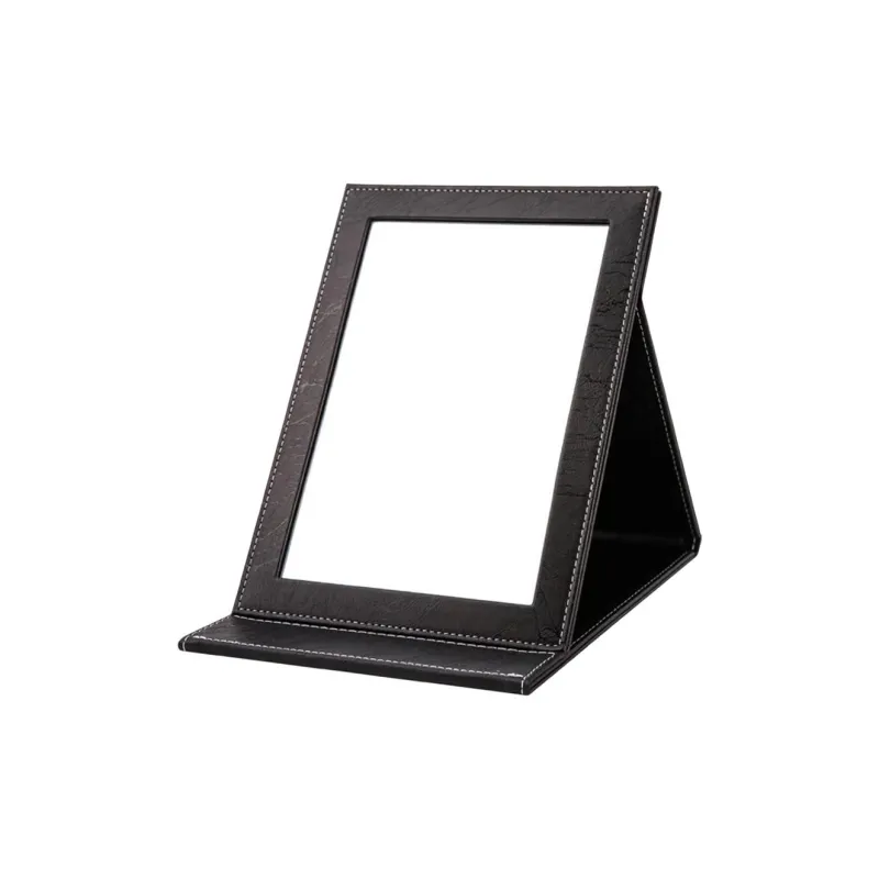 LMLTOP Instagram Style Leather Foldable Make Up Mirrors Dressing & Grooming-4