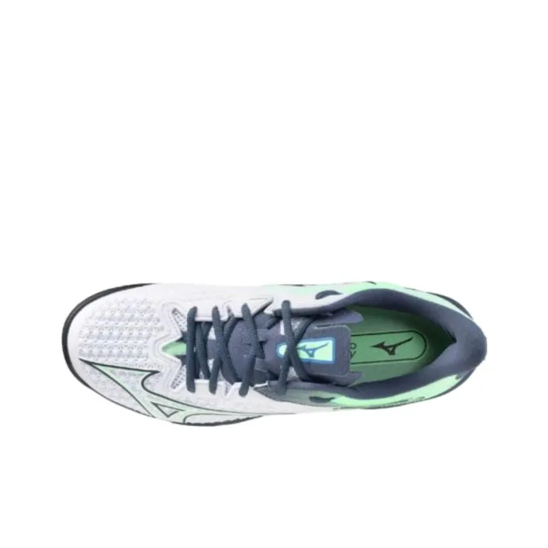 Mizuno Wave Exceed Tour 6 Cushioning, Slip Resistant, And Abrasion Resistant Low Top Tennis Shoes Unisex Mint Green-2
