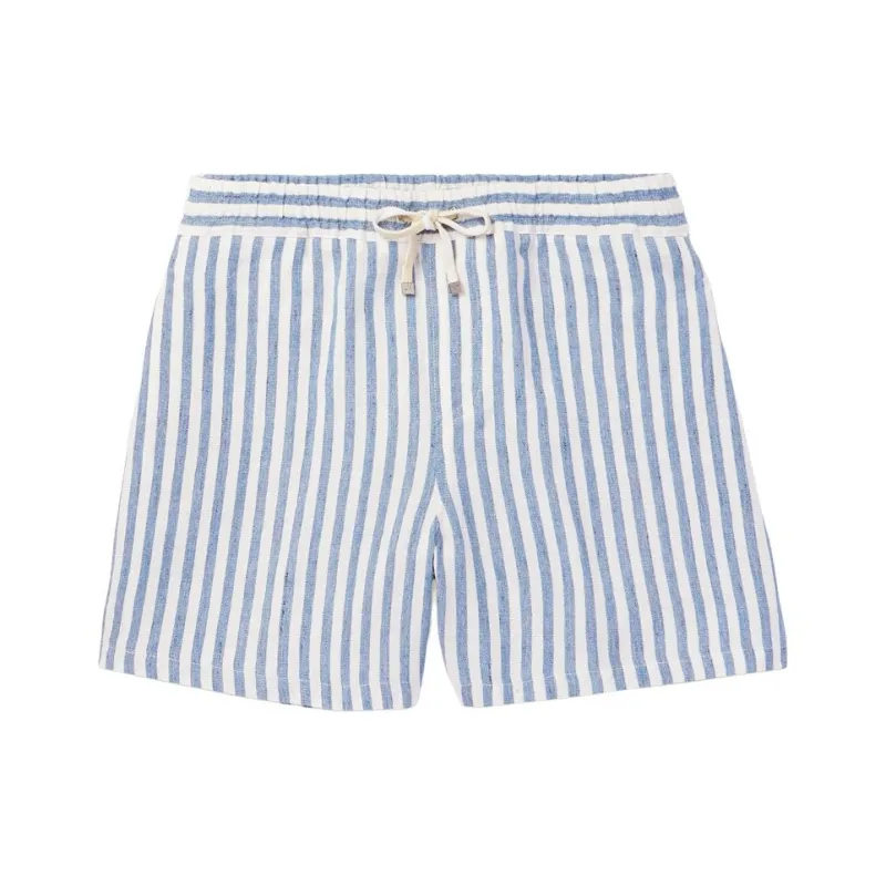 Loro Piana Casual Shorts Men Blue-0