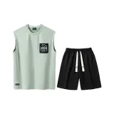 Clothing Set (Green Top+Black Pants)