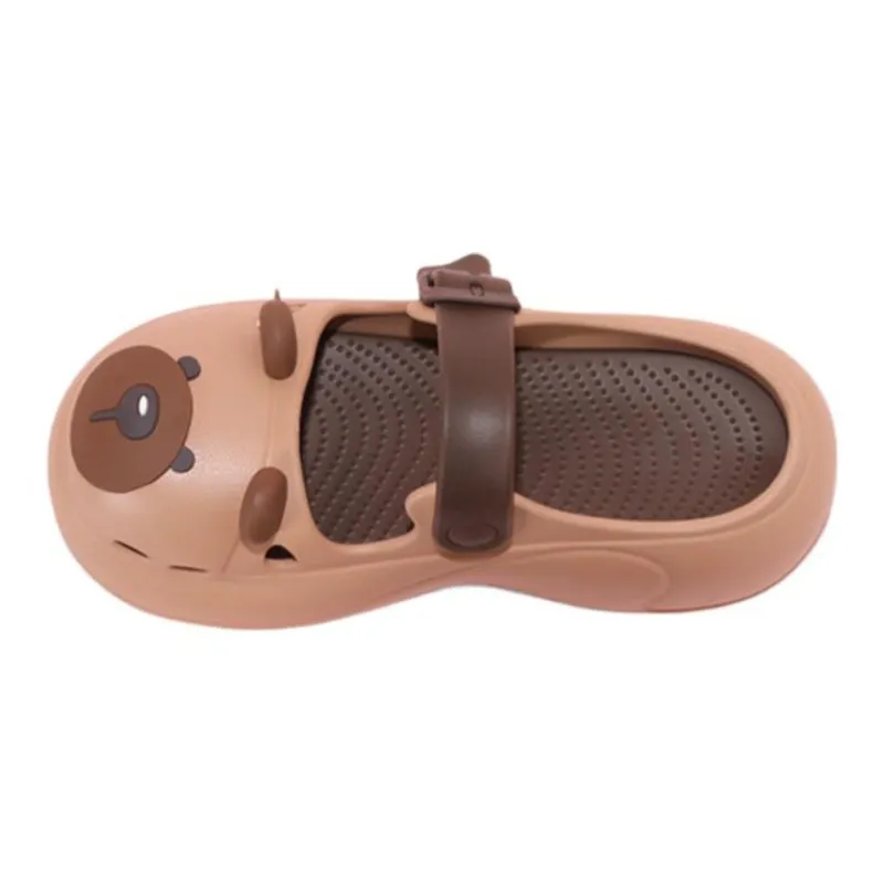 TEDDY ISLAND Beach Cute Clogs Slip Resistant Slippers For Women's-12
