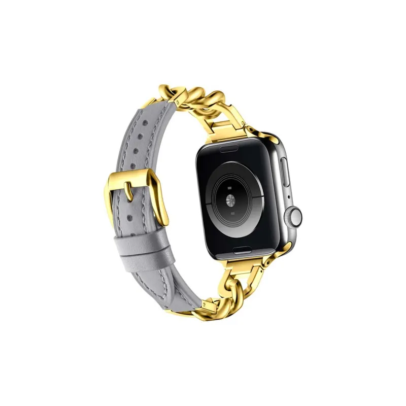 ZHENGGUANG Watch Band Apple Compatibility Genuine Leather Material-34