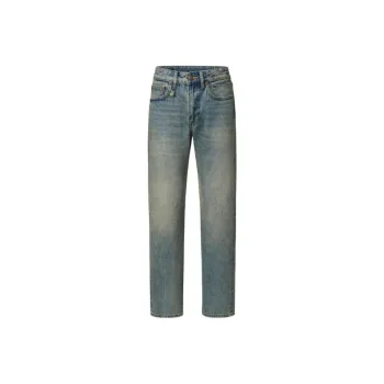 R13 Logo appliqué Straight Jeans