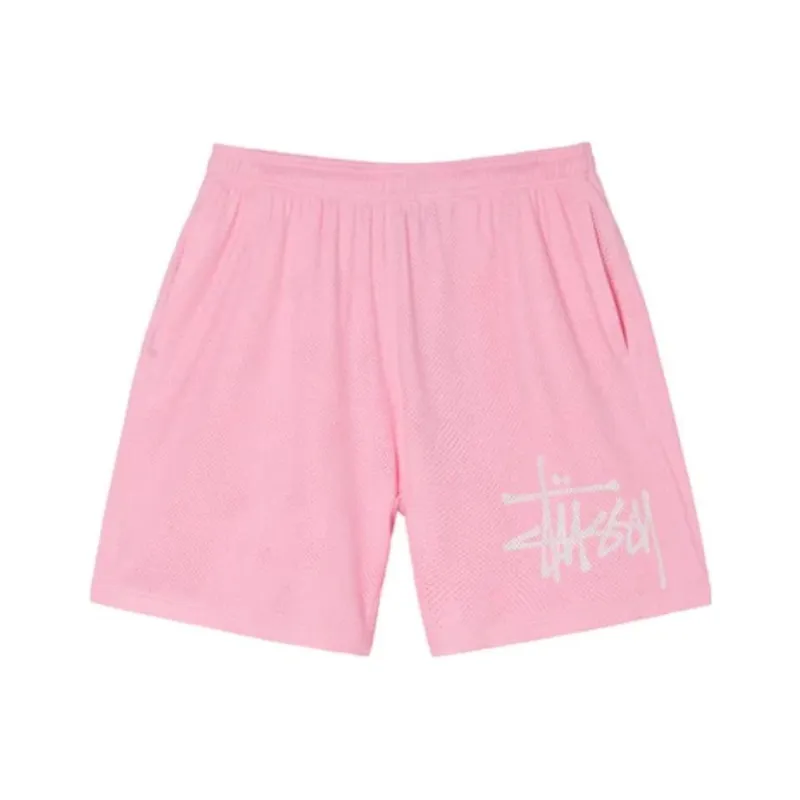 Stussy Big Basic Mesh Short-0