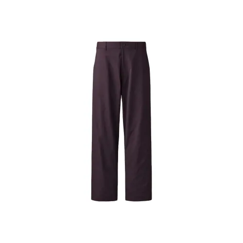 UNIQLO x Clare Waight Keller C Collection Casual Pants Men's Burgundy