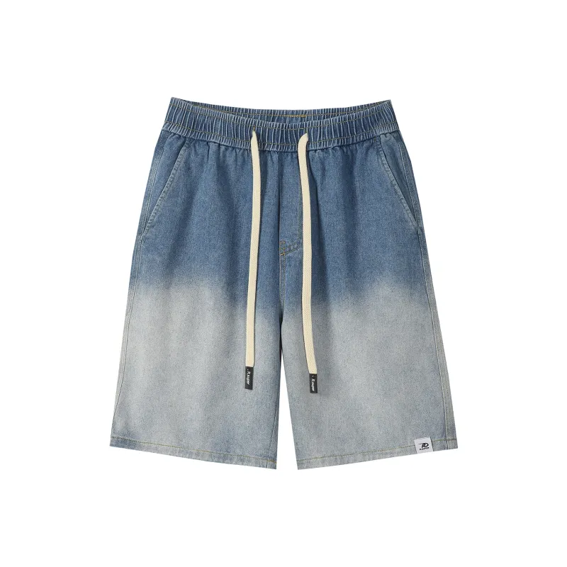 R.super Denim Shorts Unisex-0