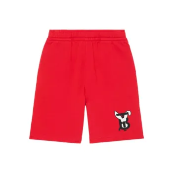 Burberry SS23 The Year Of The Rabbit Casual Shorts Men Red