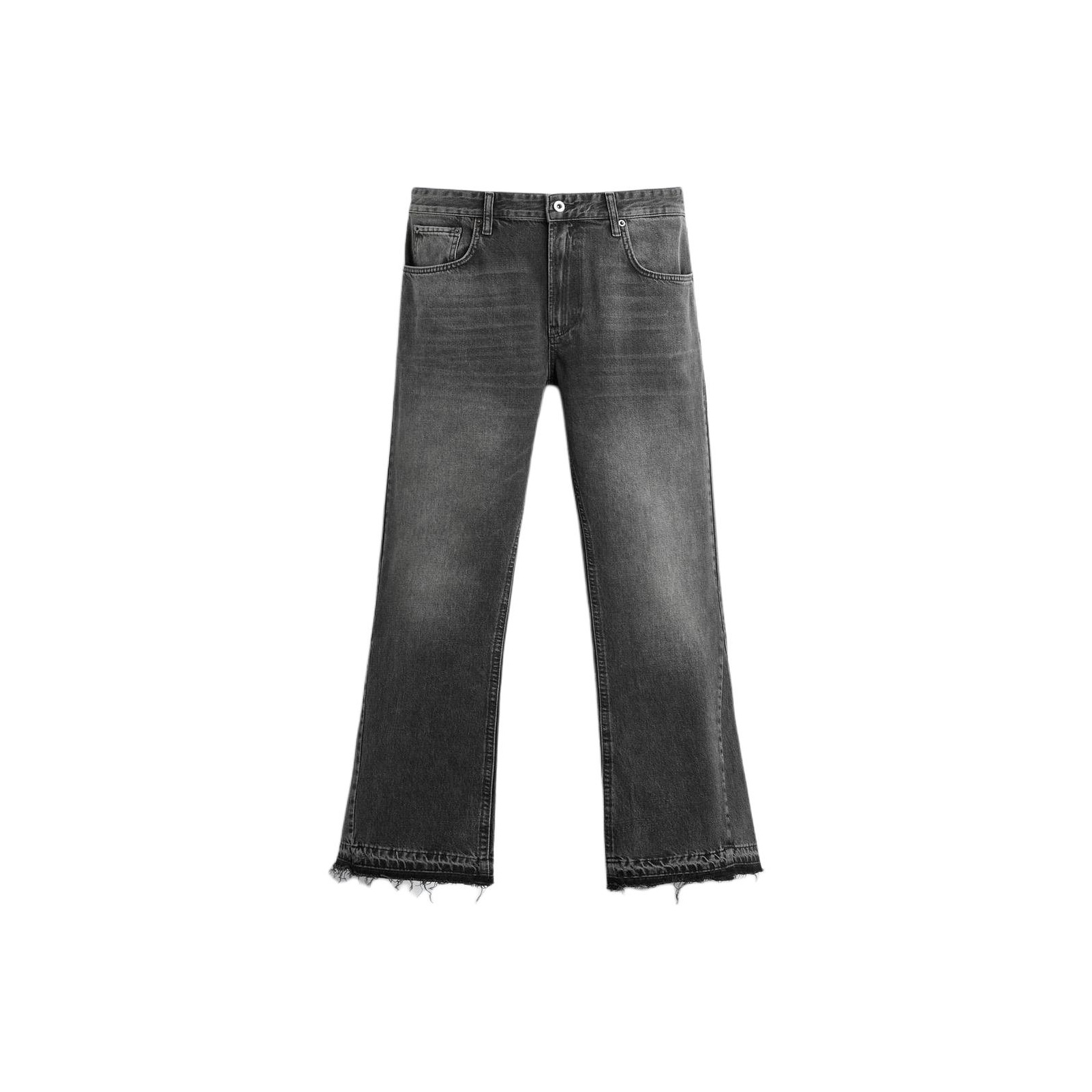 Zara FLARED FIT ZIPPERED JEANS | Bayshore Shopping Centre
