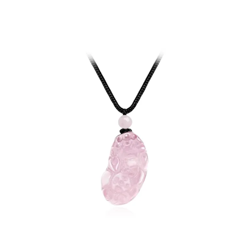 Tkb Obsidian Jade Necklaces Unisex-0