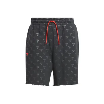 Adidas ALLOVER PRINT Casual Shorts Men Carbon Black