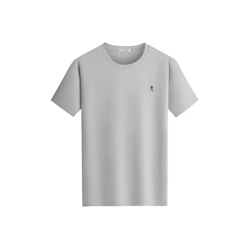 Dance With Wolves T Shirt Men's Light Gray-0