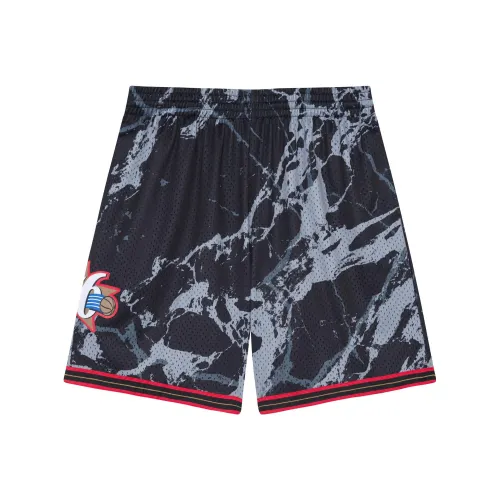 Mitchell Ness Team Marble 'NBA Philadelphia 76ers 2000' Swingman Shorts