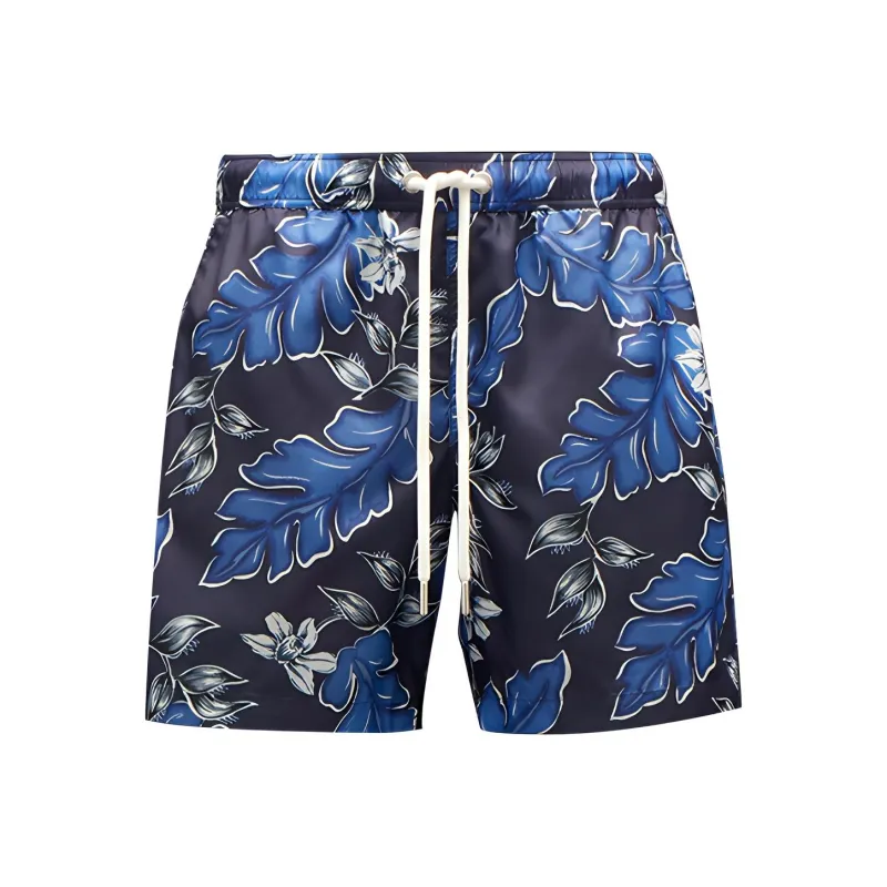 Moncler SS22 Casual Shorts Men Blue-0