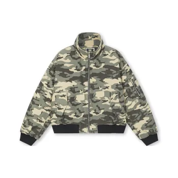 BONELESS Puffer Jacket Unisex Camouflage