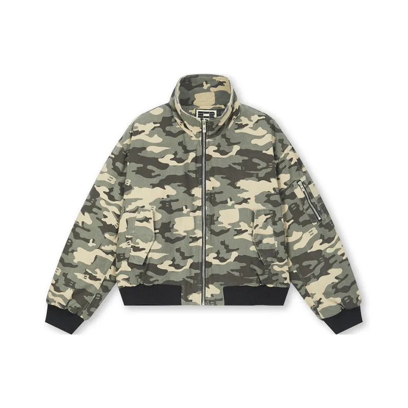 BONELESS Puffer Jacket Unisex Camouflage-0
