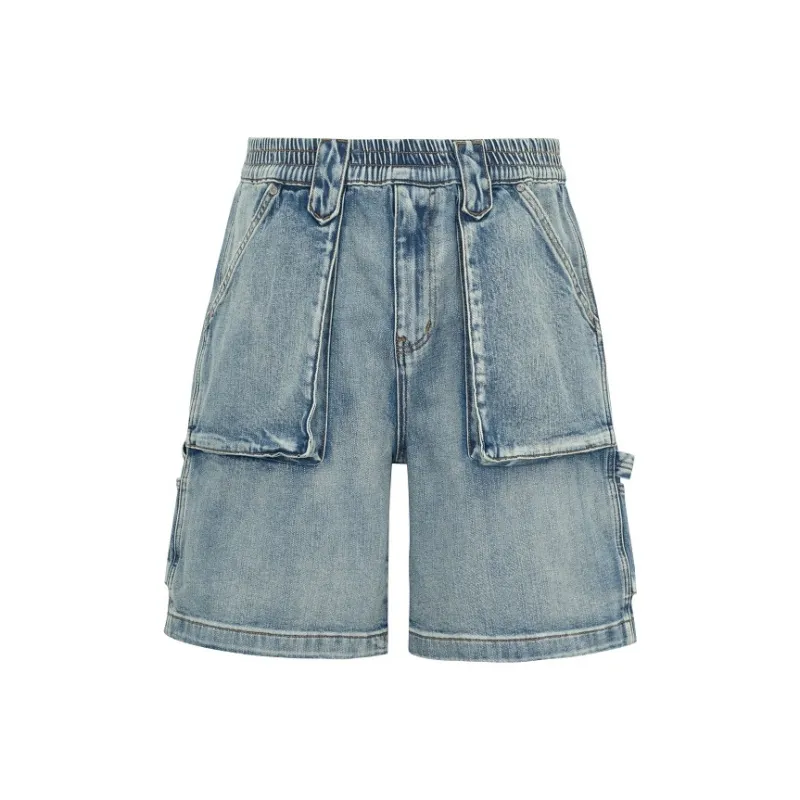 Merge Lab. Denim Shorts Unisex-3